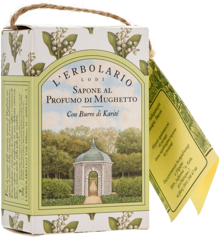 Perfumowane mydło Konwalia - L'Erbolario Sapone Al Profumo Di Mughetto