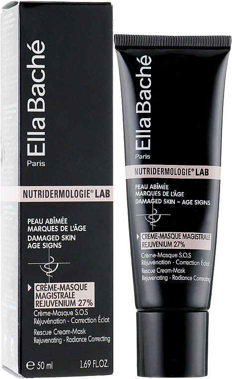 Odmładząca maska dotleniająca - Ella Bache Nutridermologie® Lab Face Creme-Masque Magistrale Rejuvenium 27% — Zdjęcie N1