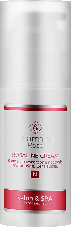 Krem do twarzy na rozszerzone naczynka do cery suchej - Charmine Rose Rosaline Cream — Zdjęcie N8