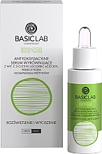 Kup Antyoksydacyjne serum wyrównujące do twarzy z witaminą C 20% Rozświetlenie i wyciszenie - BasicLab Dermocosmetics Esteticus Antioxidant Serum