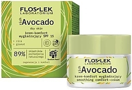 Kup Wygładzający krem-komfort na dzień SPF 15 do skóry suchej - Floslek richAvocado Smooshing Comfort-Cream SPF 15