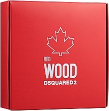 Dsquared2 Red Wood - Zestaw (edt/5ml + lipstick/1.2g) — Zdjęcie N1