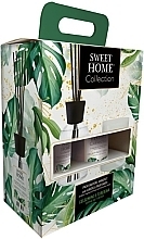 Kup Zestaw - Sweet Home Collection Jasmine and Tuberose Gift Set (diffuser/100ml + candle/110g)