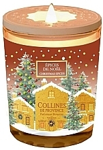 Kup Świeca zapachowa Świąteczne przyprawy - Collines de Provence Christmas Spices Candle