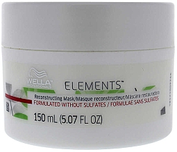 Kup Rewitalizująca maska do włosów - Wella Professionals Elements Reconstructing Mask