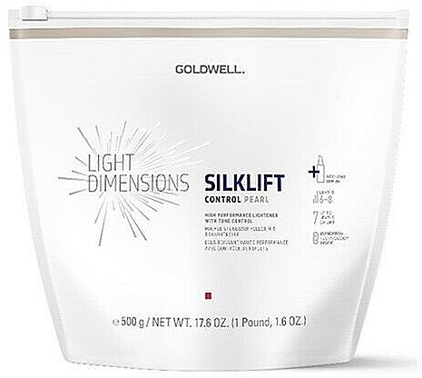Rozświetlający puder do włosów - Goldwell Light Dimensions SilkLift Control Pearl Level 6-8 — Zdjęcie N1