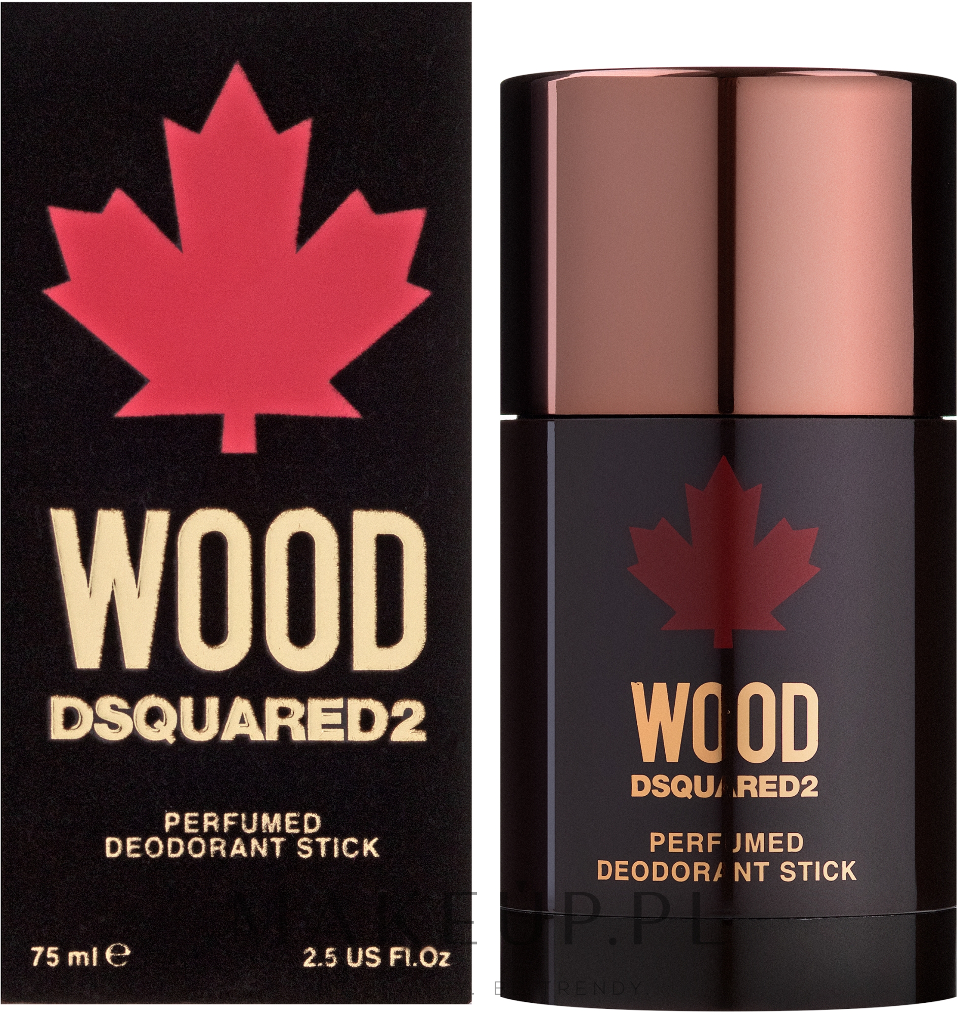 Dsquared2 Wood Pour Homme - Perfumowany dezodorant w sztyfcie — Zdjęcie 75 ml