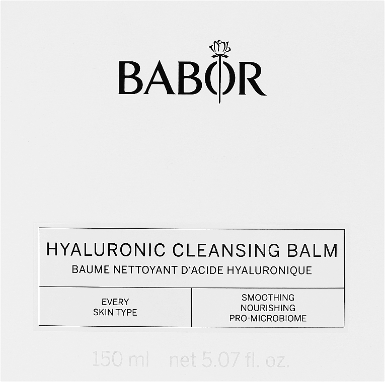 Balsam do twarzy - BAbor Hyaluronic Cleansing Balm — Zdjęcie N2
