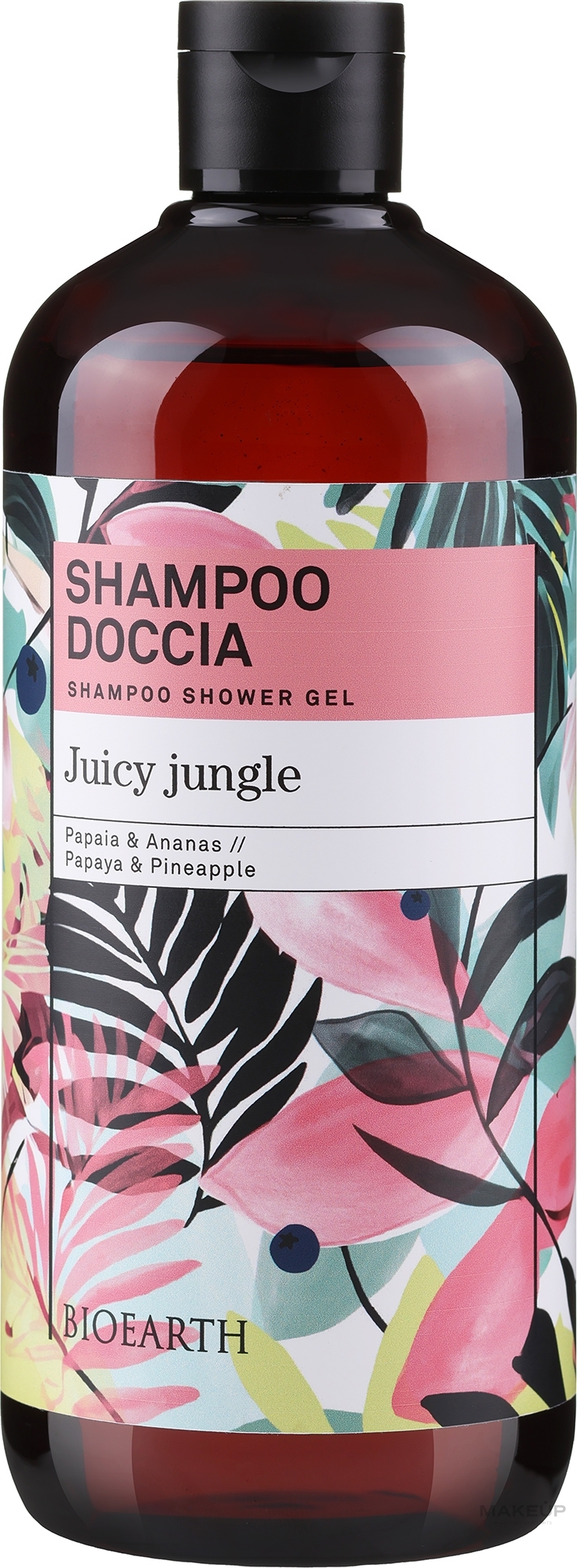 Szampon-żel pod prysznic Juicy Jungle - Bioearth Juicy Jungle Shampoo Shower Gel — Zdjęcie 500 ml