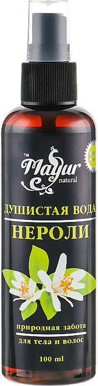 Zestaw upominkowy do włosów i skóry Avocado i Neroli - Mayur (oil/50ml + b/mist/120ml) — Zdjęcie N4