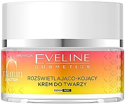 Kup Rozświetlająco-kojący krem ​​do twarzy - Eveline Cosmetics Vitamin C 3x Action 