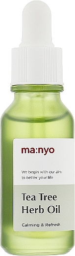 Kompleksowe oleje dla skóry problematycznej - Manyo Tea Tree Herb Oil — Zdjęcie N1