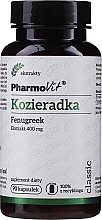 Suplement diety Ekstrakt z kozieradki - PharmoVit Classic Fenugreek Extract 400 Mg — Zdjęcie N1