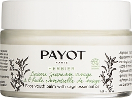 Balsam do twarzy z szałwią i oliwą z oliwek - Payot Herbier Face Youth Balm — Zdjęcie N1