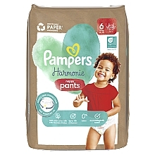 PRZECENA! Pieluchomajtki Harmonie Nappy Pants, rozmiar 6, 15+ kg, 19 szt. - Pampers * — Zdjęcie N2