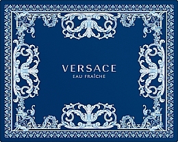 Versace Man Eau Fraiche - Zestaw (edt 50 ml + sh/gel 50 ml + af/sh/balm 50 ml) — Zdjęcie N2