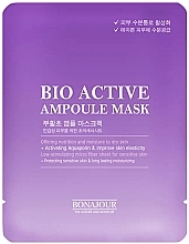 PRZECENA! Maseczka-ampułka w płachcie do twarzy - Bonajour Bio Active Ampoule Mask * — Zdjęcie N1