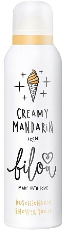 Kremowa pianka do mycia ciała Mandarynkowa - Bilou Creamy Mandarin Shower Foam