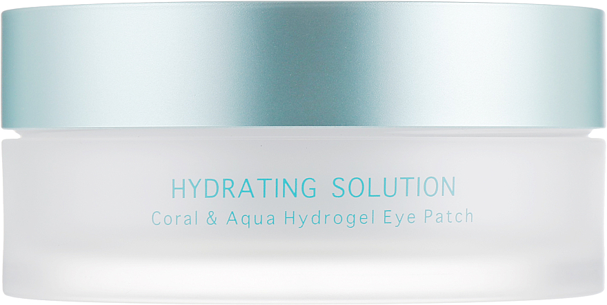 Płatki hydrożelowe Premium z ekstraktem z koralowca i wodą morską pod oczy, duży rozmiar - BeauuGreen Hydro gel Coral & Aqua Eye Patch — Zdjęcie N3