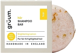 Szampon dla blondynek - Gruum Shampoo Bar Brightening — Zdjęcie N1