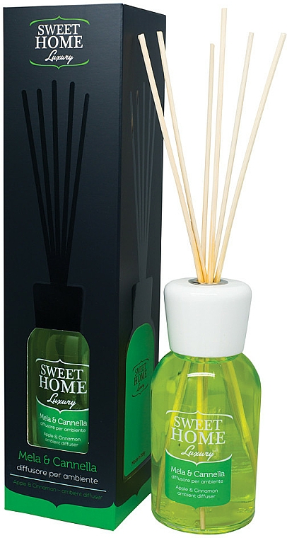 Dyfuzor zapachowy Jabłko i cynamon - Sweet Home Collection Apple & Cinnamon Aroma Diffuser — Zdjęcie N1