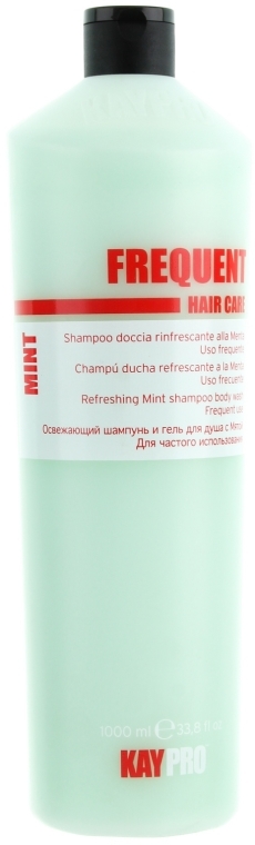 Odświeżający szampon miętowy do włosów i ciała do codziennej pielęgnacji - KayPro Hair Care Shampoo — Zdjęcie N1
