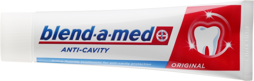 Przeciwpróchnicza pasta do zębów - Blend-a-med Anti-Cavity Original — Zdjęcie N2