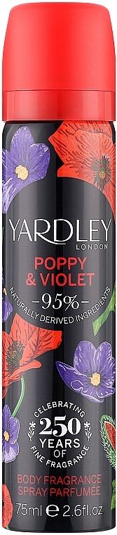 Yardley Poppy & Violet - Dezodorant — Zdjęcie N1