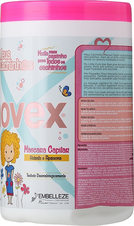 PRZECENA! Maska do włosów kręconych - Novex My Little Curls Hair Mask * — Zdjęcie N1