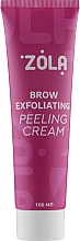 Krem do brwi - Zola Brow Exfoliating Peeling Cream — Zdjęcie N1