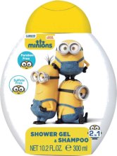 Kup Żel pod prysznic i szampon bez siarczanów 2 w 1 dla dzieci - Air-Val International Minions Shower Gel-Shampoo