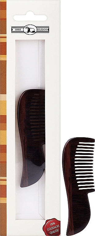 Grzebień do włosów, 16,4 cm - Golddachs Comb — Zdjęcie N2