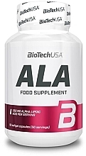 Suplement diety z kwasem alfa-liponowym - BioTechUSA ALA Alpha Lipoic Acid 250 Mg — Zdjęcie N1