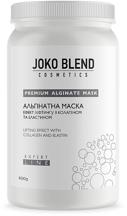 Liftingująca maska alginianowa z kolagenem i elastyną - Joko Blend Premium Alginate Mask — Zdjęcie N7