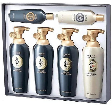 Zestaw, 6 produktów - Daeng Gi Meo Ri Ki Gold Hair Care Set  — Zdjęcie N2