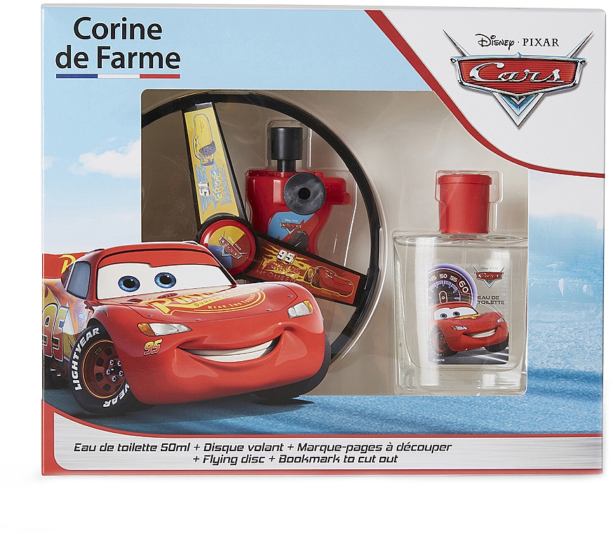 Corine de Farme Cars - Zestaw (edt 50 ml + toy) — Zdjęcie N2