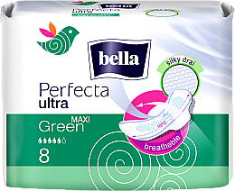 Podpaski, 8 szt. - Bella Perfecta Ultra Green Maxi — Zdjęcie N1