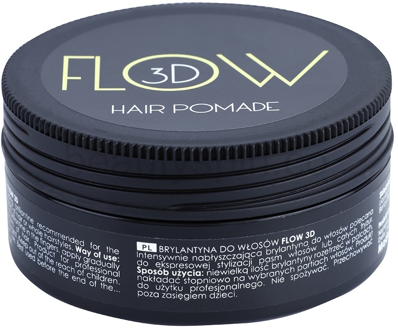Brylantyna do włosów - Stapiz Flow 3D Hair Pomade — Zdjęcie N1