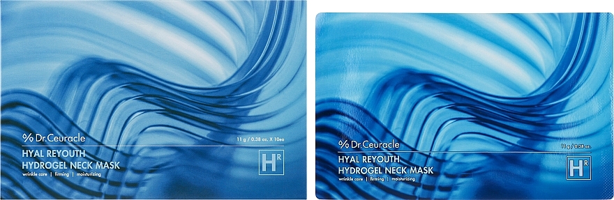 Hydrożelowa maska na szyję - Dr.Ceuracle Hyal Reyouth Hydrogel Neck Mask — Zdjęcie N2