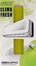 Wkład zapachowy do klimatyzatora - Areon Home Perfume Clima Fresh Green Apple — Zdjęcie N1