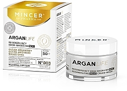 Kup Regenerujący krem-maska do twarzy - Mincer Pharma ArganLife Regenerating Night Cream-Mask