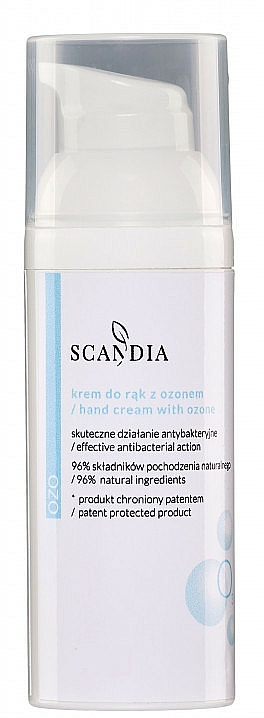 Krem do rąk z ozonem - Scandia Cosmetics Ozone Hand Cream — Zdjęcie N1
