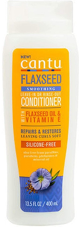 Odżywka wygładzająca - Cantu Flaxseed Smoothing Leave-In or Rinse Out Conditioner — Zdjęcie N1