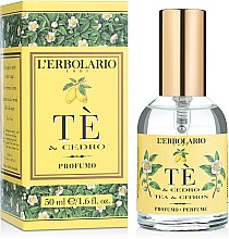 L'Erbolario Acqua Di Profumo Tea & Cedar - Woda perfumowana — Zdjęcie N2