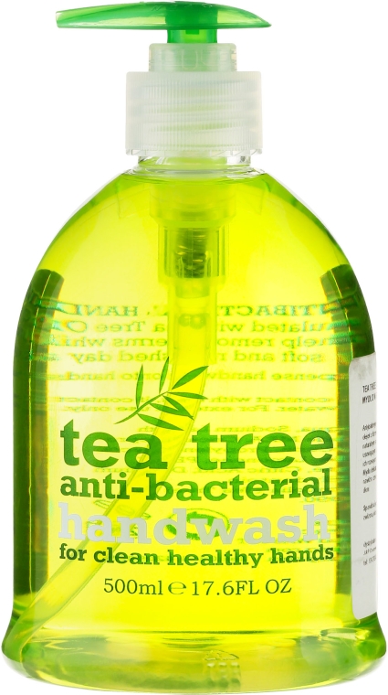 Antybakteryjne mydło w płynie do rąk Drzewo herbaciane - Xpel Marketing Ltd Tea Tree Anti-Bacterial Handwash — Zdjęcie N1