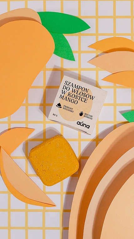 Szampon do włosów z mango Owocowa regeneracja - Auna Mango Shampoo — Zdjęcie N6