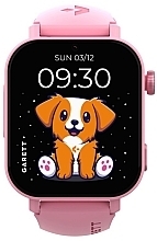 Inteligentny zegarek dziecięcy, różowy - Garett Smartwatch Kids Rel 4G — Zdjęcie N1