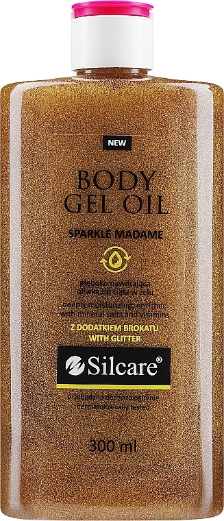 Olejek do ciała w żelu - Silcare Sparkle Madame Body Gel Oil — Zdjęcie N1