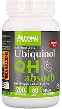 Koenzym ubichinol, 200 mg - Jarrow Formulas Ubiquinol QH-Absorb 200 mg — Zdjęcie N4