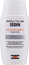 Przeciwsłoneczny fluid do twarzy - Isdin Foto Ultra 100 Active Unify Fusion Fluid SPF50+ — Zdjęcie N1